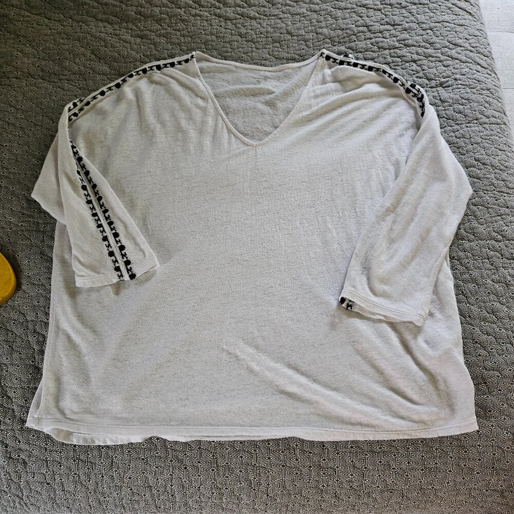 Garnet Hill Enbroidered Tunic